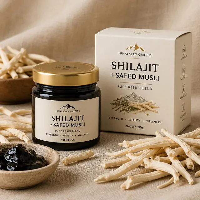 Upakarma Shilajit with Safed Musli